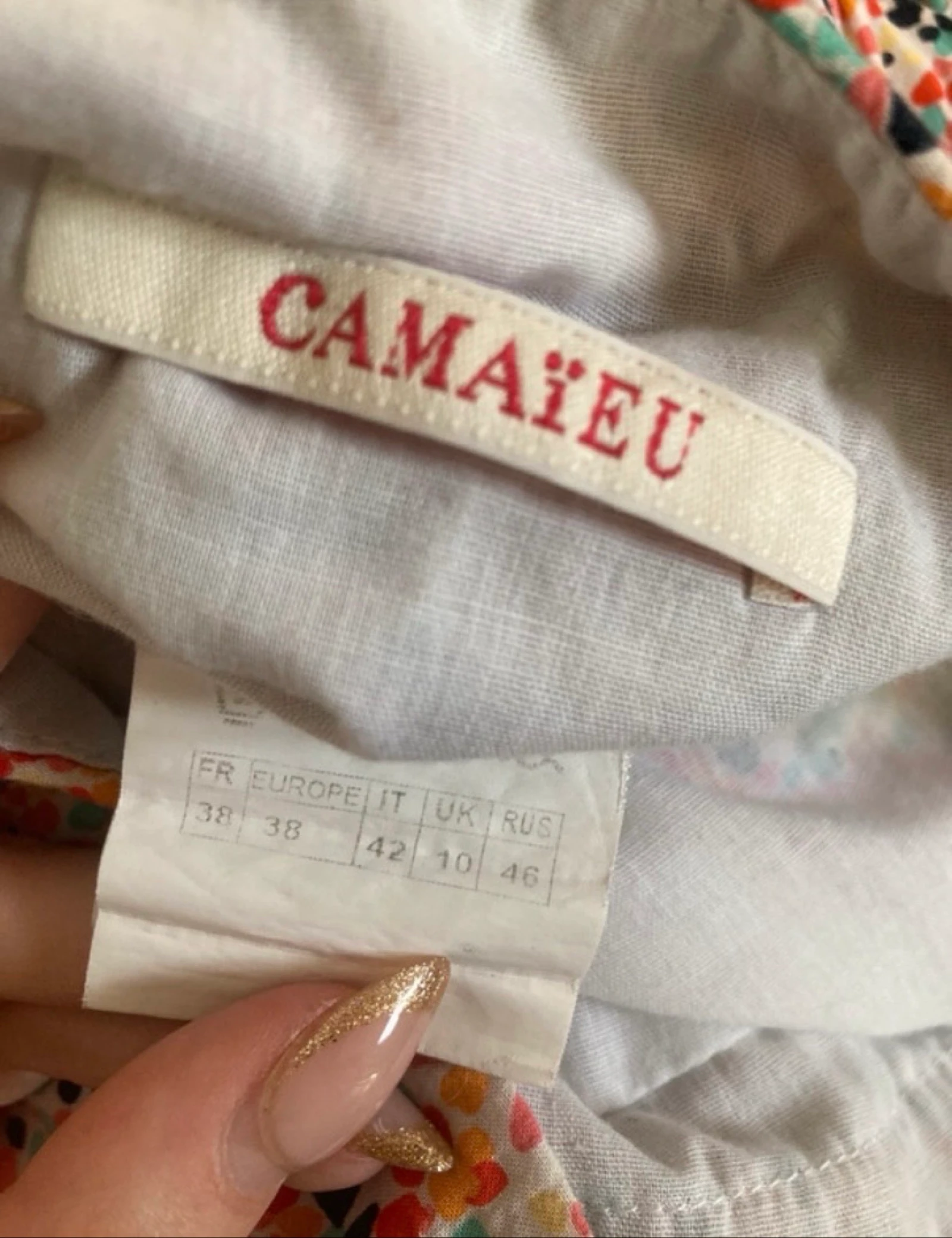 Kleurige rok Camaïeu – photo 4